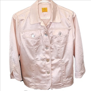 RUBY RD. JEAN JACKET STYLE JACKET